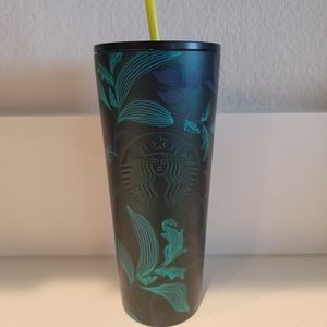 Starbucks Emerald Floral Fall 2021 Stainless Steel